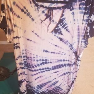 Torrid Tie Dye Top Size 0 NWT